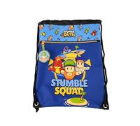 CYPBRANDS Stumble Guys Mochila Saco con Cuerdas, Multicolor, Producto Oficial