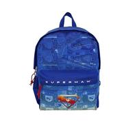 CyP Brands- Superman, Mochila, Mochila Escolar, Bolsos, Color Azul, Producto Oficial