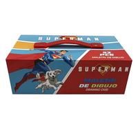 CYPBRANDS Superman, Set de Actividades, Manualidades, Pintura y Dibujo, Multicolor, Producto Oficial