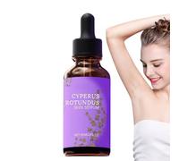 Cyperus hautserum - 60 ml de fluido de depilación natural | Aceite de cuerpo ligero, calmante y nutritivo para todos los tipos de piel | Aceite corporal: hidratación y retraído rápidamente para secar