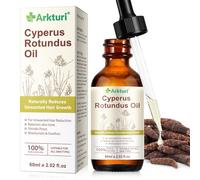 Cyperus Rotundus Oil, Aceite de Cyperus Rotundus 60 ml, Reduce el crecimiento del exceso de pelo en el cuerpo, hidrata y calmante la piel (1PC, 60ml)