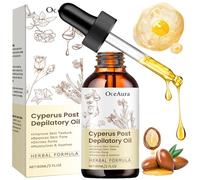 Cyperus Rotundus Oil, Cyperus Rotundus Oil para la depilación, 60 ml de aceite natural Cyperus Rotundus para reducir el crecimiento del cabello corporal, inhibe el crecimiento del cabello de forma