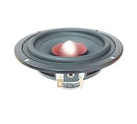 CYPHE 1 unids 4 Pulgadas Altavoces de Audio portátil 4/8 Ohm 25W Gama Completa Treble MidRange Bass Altavoz Inicio Teatro Fiebre Musical Altavoz de estantería (Color : Round 40 O, Size : 4)