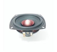 CYPHE 1 unids 4 Pulgadas Altavoces de Audio portátil 4/8 Ohm 25W Gama Completa Treble MidRange Bass Altavoz Inicio Teatro Fiebre Musical Altavoz de estantería (Color : Square 80 O, Size : 4)