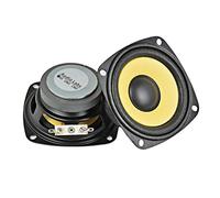 CYPHE 2 Unids 3 Pulgadas de Rango Completo Altavoz 4OHM 10W Gordo de Espuma de Oro Magnético Negro Multimedia Altavoz DIY HiFi 7 Altavoz de Audio de 8 mm Altavoz de estantería