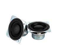 CYPHE 2PC 2.25 Pulgadas MidRange MidRange Altavoz de Audio 3 Ohm 10W Teatro Inicio Neodimio Neodimio Altavoz de Sonido de Altavoz de Goma Altavoz Altavoz de estantería