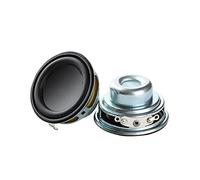 CYPHE 2pcs 1,5 Pulgadas de Rango Completo Mini Altavoz 4 Ohm 5W 40mm Altavoz Multimedia Bricolaje Amplificador Sound Speaker Home Theatre Altavoz de estantería
