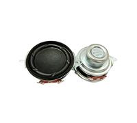 CYPHE 2pcs 1.5 Pulgadas estantería Alta Altavoz de Rango Completo 40 mm 4 Ohm 5W Columna de música PU Lateral 16 Altavoces Principales Cuerno for USB Barra de Sonido de Altavoz Altavoz de estantería