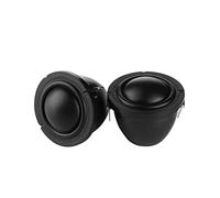 CYPHE 2pcs 1.5 Pulgadas Tweeter 4 Ohm 3 0w HiFi Altavoz 28 Core Silk Film Tweeter Dome Horn Speaker Sound Altavoz Altavoz de estantería