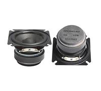 CYPHE 2pcs 2,5 Pulgadas Altavoz de Rango Completo 4 Ohm 1 5W HiFi Altavoces de música Bluetooth Horn de Altavoz portátil Bricolaje Teatro de Audio en casa Altavoz de estantería