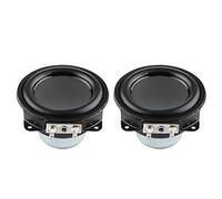 CYPHE 2pcs 2 Pulgadas Altavoz de Audio de Rango Completo 4 Ohm 20W Altavoz de Sonido de Neodimio de Neodimio Inicio Altavoz Compatible for Harman Compatible for Kardon Altavoz de estantería