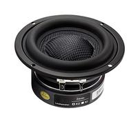 CYPHE Subwoofer de Altavoz de bajo de 4 Pulgadas 50W 4OHM 8OHM Subwoofer Coche Audio de Audio Fibra de Vidrio Altavoz Brass de Bajo Frecuencia de Baja frecuencia Altavoz Altavoz de estantería (Color