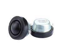 CYPHE Unidades de Altavoz de Seda de Seda de la cúpula de 1.25 Pulgadas 8 Ohm 50W de Ancho FRECUENCIA Fuerte Treble magnético Fuerte Mini Altavoz 3 4mm 2pcs Altavoz de estantería