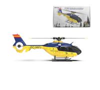 CyplayMach YU XIANG EC-135 RC Helicóptero escala 1/36 - Motor sin escobillas de accionamiento directo 2.4G 6CH, modo de vuelo dual 3D/6G, versión RTF con control remoto (3 baterías)