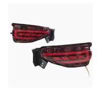 CYPMDW Para Toyota Para Fortuner SW4 2015 2016 2017 2018 2019 2020 Reflector Parachoques Trasero Luz Antiniebla Lámpara Freno(Style B)