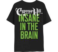 Cypress Hill Camiseta Insane In The Brain Nue Oficial Unisex Negro, Negro , M