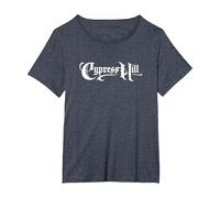 Cypress Hill - Insane in The Brain Camiseta, Mujer Tallas Grandes, Azul Jaspeado, 4XL Grande