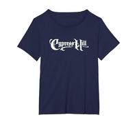 Cypress Hill - Insane in The Brain Camiseta, Mujer Tallas Grandes, Azul Marino, 3XL Grande