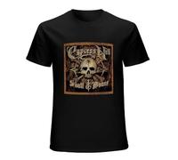 Cypress Hill Skull Bones - Camiseta de algodón para hombre, color negro, Negro , S