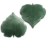 Cyprinus Carpio Cojín Lumbar en Forma de Hoja 3D para sofá, Almohada para decoración del hogar, Paquete de 2