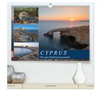 Cyprus, the sunny Mediterranean paradise (High Quality Premium Wall Calendar 2026 DIN A2 landscape),CALVENDO 12 Month Wall Calendar: Discover an island full of fascinating culture and landscapes.