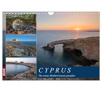 Cyprus, the sunny Mediterranean paradise (Wall Calendar 2026 DIN A4 landscape), CALVENDO 12 Month Wall Calendar: Discover an island full of fascinating culture and landscapes.