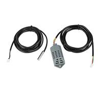 Cyrank 2 unids/Set sonda de Sensor de Temperatura y Humedad, Sensor de Humedad de Alta precisión Controlador de incubadora multipropósito para Accesorios de incubadora Industrial