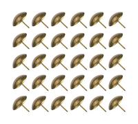 Cyrank 30 Tachuelas para tapicería, Clavos para tapicería, Clavos para Muebles, Clavos Decorativos para Muebles de sofá, Cabezales de Clavos para tapicería, Accesorios para Muebles(30 * 30mm)