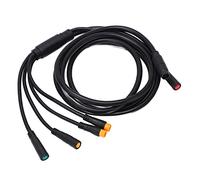 Cyrank Cable de Bicicleta eléctrica, Conectores de Cable de batería de Goma 1 a 5 Conecte la lámpara de Control de la lámpara de Freno Aprendedor para modificación eléctrica