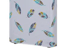 Cyrank Funda para Lavadora,Cubiertas Impermeables para Secadora En El Exterior,Cubierta para Máquina De Carga Frontal,Cubierta Gruesa con Diseño De Cremallera para Lavadora De 10kg(A1)