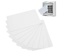 Cyrank Tarjeta RFID De 50 Uds. De 125khz, Tarjetas Blancas En Blanco Regrabables T5557 para Copia, Clonación, Tarjeta De Proximidad De Identificación De Respaldo para Sistemas De Control De Acceso