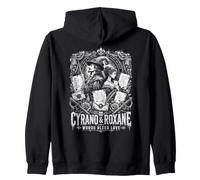 Cyrano Roxane Palabras Sangrado Amor Drama Romántico Sudadera con Capucha