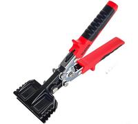 CYRENT 150 Series - Alicates antideslizantes para doblar picos de pato, herramienta plegable con borde de metal de mandíbula plana para uso en taller (recto 75 mm)