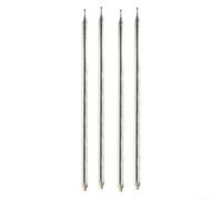 CYRENT 4 unids 5,6 m 5,6 m antena telescópica látigo 201 acero inoxidable para GP para Yagi aficionado radioaficionado radio onda corta uso M10 conector