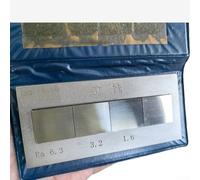 CYRENT Aleación de níquel hacia fuera bloque de prueba de comparación de aspereza de capa, comparador de Microfinish para la evaluación del pretratamiento en la producción (fresado vertical)