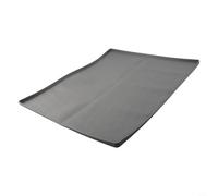 CYRENT Alfombrilla de silicona para refrigerador, borde elevado, protector de suelo a prueba de derrames, impermeable, fácil de limpiar, varios tamaños para cocina, lavadero, garaje, jardinería (60 x
