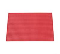 CYRENT Azulejos de simulación de color rojo, escala G, hoja de PVC flexible para modelos, arquitectura, tren, paisaje, manualidades, proyecto de manualidades, 20 x 29,5 cm