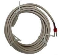 CYRENT Cable de sonda de sensor de temperatura diseñado para medir temperaturas del suelo y ambiente en sistemas de calefacción con características resistentes al óxido e impermeables