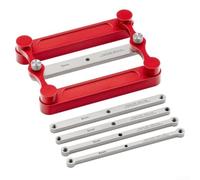 CYRENT Calibre central para carpintería, herramienta de marcado autocentrante de acero inoxidable para tareas de taller de espiga de mortaja y escritura (B)