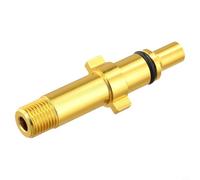 CYRENT Conector adaptador de espuma de nieve para lavadora a presión para lanza para Bosch para Karcher de conexión rápida manguera de jardín herramienta de limpieza de lavado de coches de alta