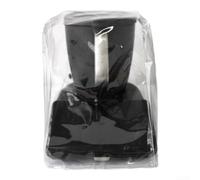 CYRENT Cubierta antipolvo transparente resistente al aceite para Thermomix, protección de procesador de alimentos, protector de PVC transparente que mantiene la máquina limpia en entornos de cocina