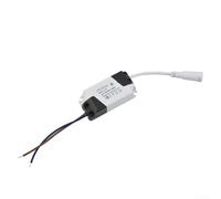 CYRENT Fuente de alimentación LED de corriente constante para luces de panel de luces de techo e iluminación interior, salida ajustable, voltaje CC 90-265 V, entrada de CA, carcasa no regulable, 1