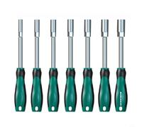 CYRENT Kit de destornillador de llave de vaso - Destornillador hexagonal con barra de extensión para un uso versátil (empaquetado individualmente) (7 piezas de 5 a 11 mm)