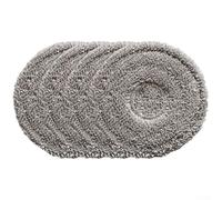 CYRENT Kit de paños de microfibra de repuesto para MOVA para P50 Pro y Ultra P10 Series para mantener suelos limpios e higiénicos e instalación rápida (4 piezas)