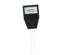 CYRENT PH del suelo y fertilizante 2 en 1 metro con longitud de sonda de 8 5 cm, rango de pH 0 9, no requiere batería para pruebas de fertilidad del suelo y cuidado de las plantas