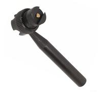 CYRENT Soporte para indicador de prueba, montaje en cola de milano, 8 x 70 mm, estructura de acero ajustable, plataforma estable que se adapta a la mayoría de indicadores para medición de precisión