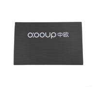 CYRENT Tapete de yoga antideslizante de 4 cm de grosor para gimnasio en casa, tapete de pilates de espuma de larga duración para estiramiento, entrenamiento HIIT, 55 x 45 cm, morado (negro, 40 x 25 x