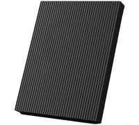 CYRENT Tapete de yoga antideslizante de 4 cm de grosor para gimnasio en casa, tapete de pilates de espuma de larga duración para estiramiento, entrenamiento HIIT, 55 x 45 cm, morado (negro, 55 x 45 x