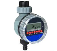 CYRENT Temporizador de agua electrónico programable para riego por goteo de jardín, controlador digital impermeable LCD, no requiere presión de agua
