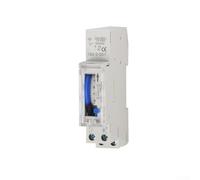 CYRENT Temporizador mecánico de 15 minutos SUL180A con memoria de corte de energía incorporada, interruptor de temporizador analógico de montaje en riel DIN adecuado para control de equipos eléctricos